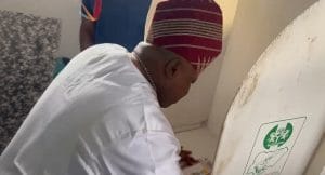 OsunDecides2026: Governor Adeleke Casts Ballot at His Polling Unit