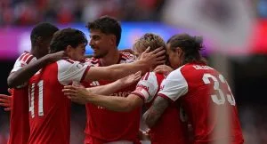 Arsenal Humble Man City in Community Shield Clash, Fire Early Title Warning