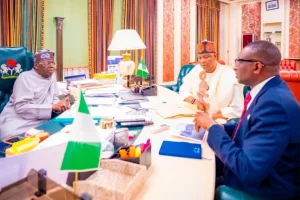 Tinubu Meets EFCC Chairman, Housing Minister Over Disposal of Seized Properties