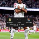 Mbappé Treble Inspires Real Madrid’s 4-1 Rout Of Real Sociedad