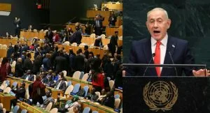 81st UNGA: Dozens Of Envoys Walk Out Of Netanyahu Speech