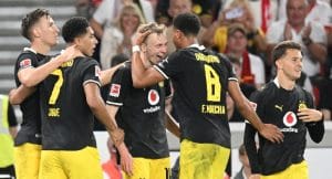 Dortmund Edge Stuttgart To Move Top Of Bundesliga