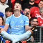 Haaland Goal Helps 10-Man City Beat United In Manchester Derby