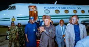 Shettima Returns To Nigeria After BRICS Summit In India