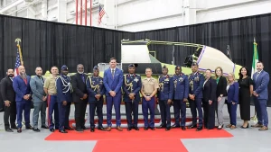 Nigerian Air Force Inspects Texas Facility As Viper Helicopter Production Begins