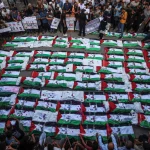 Gaza Families Bury Remains Of 100 People Recovered From Rubble