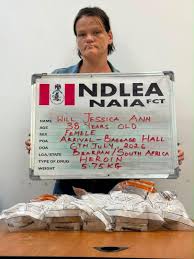 South African Woman Jailed 25 Years For Importing 5.75kg Heroin
