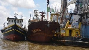 Navy Hands Over Three Vessels To Fisheries Department Over Alleged Violations