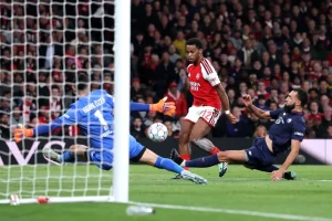 UCL: Saka Scores as Arsenal Thrash Lille 3–0