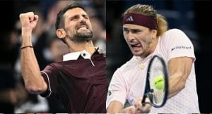 Zverev Books Djokovic Quarter-Final As Charaeva Stuns Rybakina