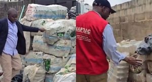 NAFDAC Discovers Stockpile of Empty Alcohol Bottles in Suspected Counterfeiting Operation in Lagos