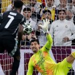 Real Madrid’s Courtois Ruled Out Of El Clasico Against Barcelona With Flu