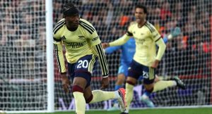 Madueke’s Late Goal Fires Arsenal to 1-0 Win Over Nottingham Forest, Lifting Them to Second