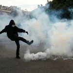 Tear Gas Fired as Over 250,000 Protest Across France for More School Funding